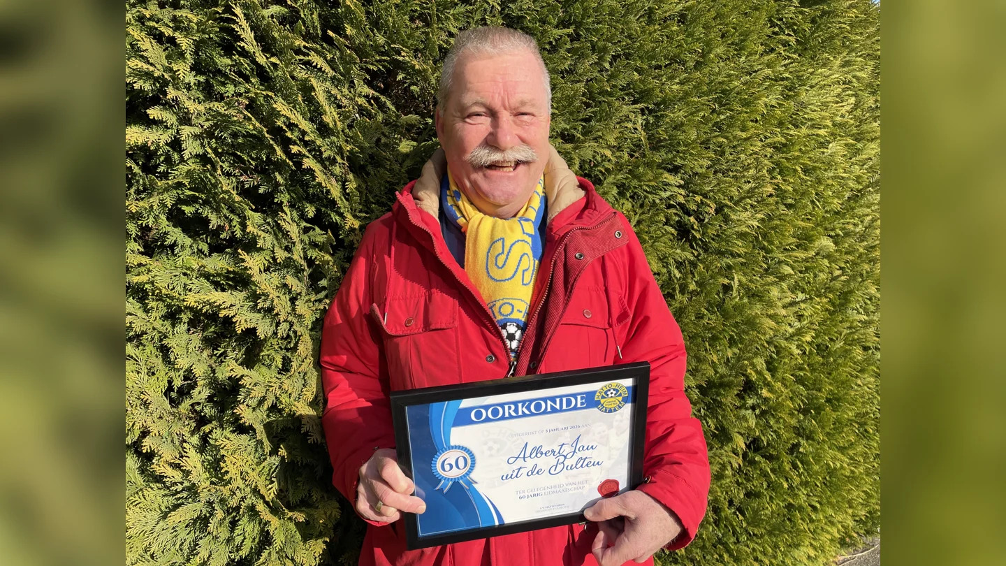 Albert uit de Bulten: zestig jaar liefde voor de club.