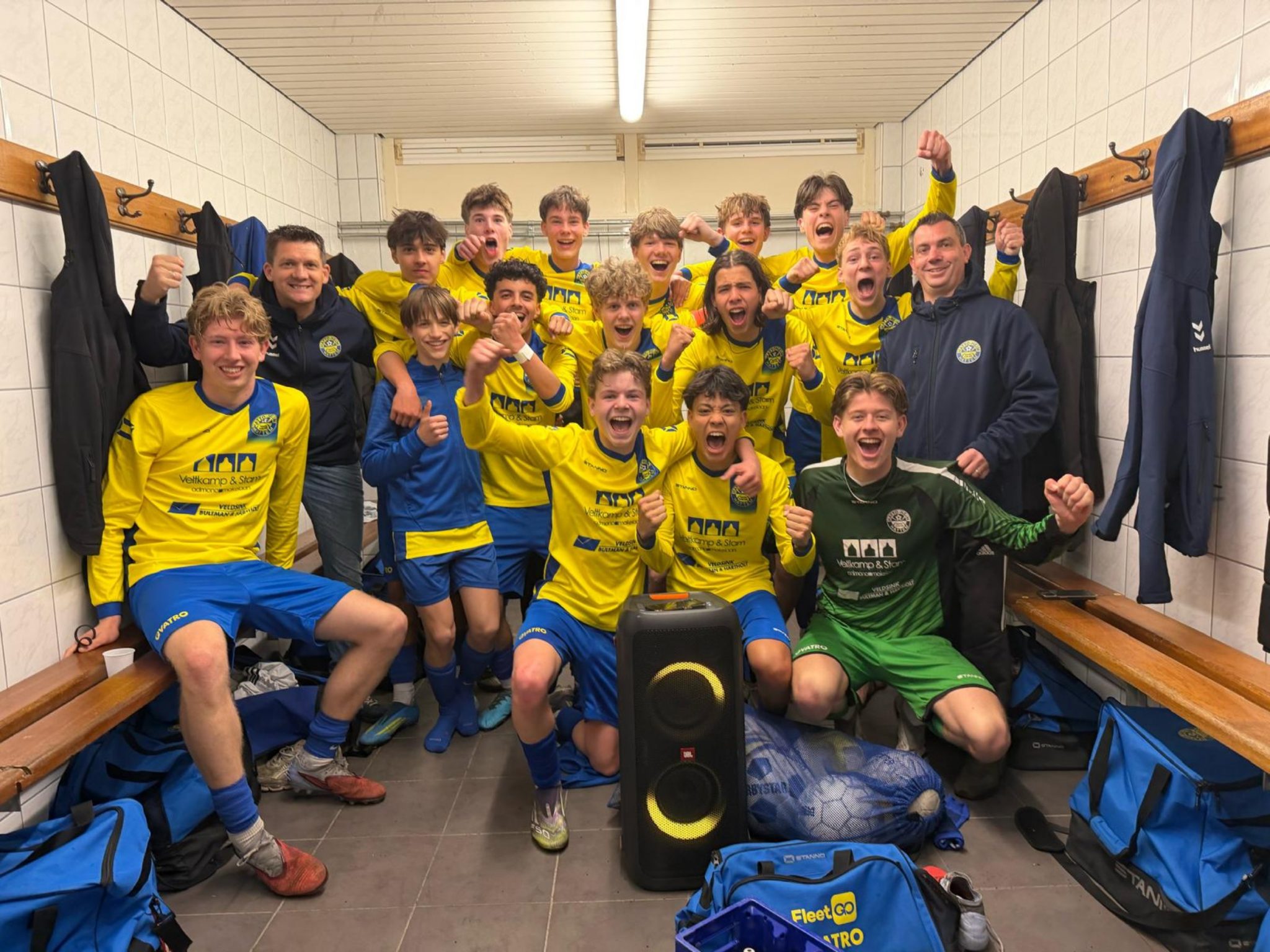 S.V. Hatto-Heim JO17-1 naar de halve finale van de KNVB Beker