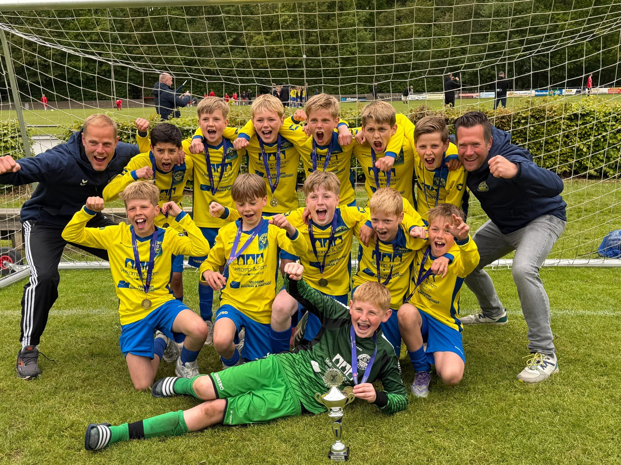 s.v. Hatto-Heim JO12-1 wint de Veluwe Trophy!
