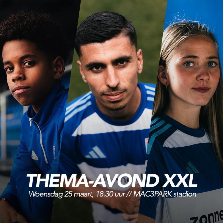 Thema-avond XXL PEC Zwolle op woensdag 25 maart