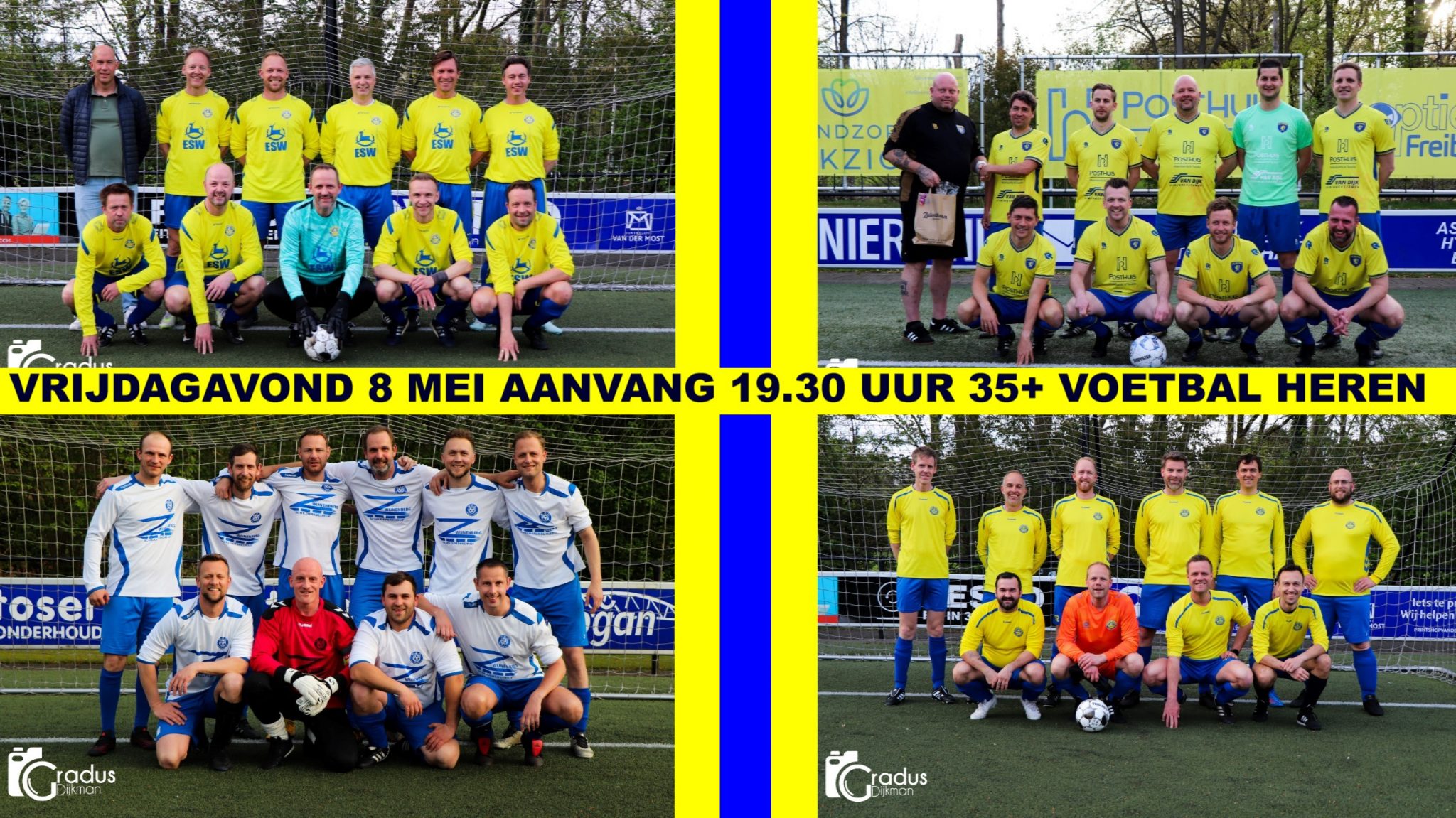 ⚽️ Heren 35➕ Voorjaarscompetitie ⚽️