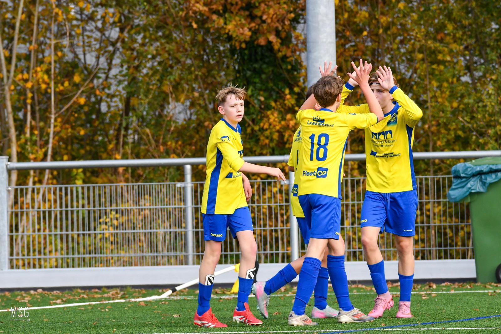 Sterke uitzege voor Hatto-Heim JO15-1: 1-4 tegen DOS Kampen JO15-2