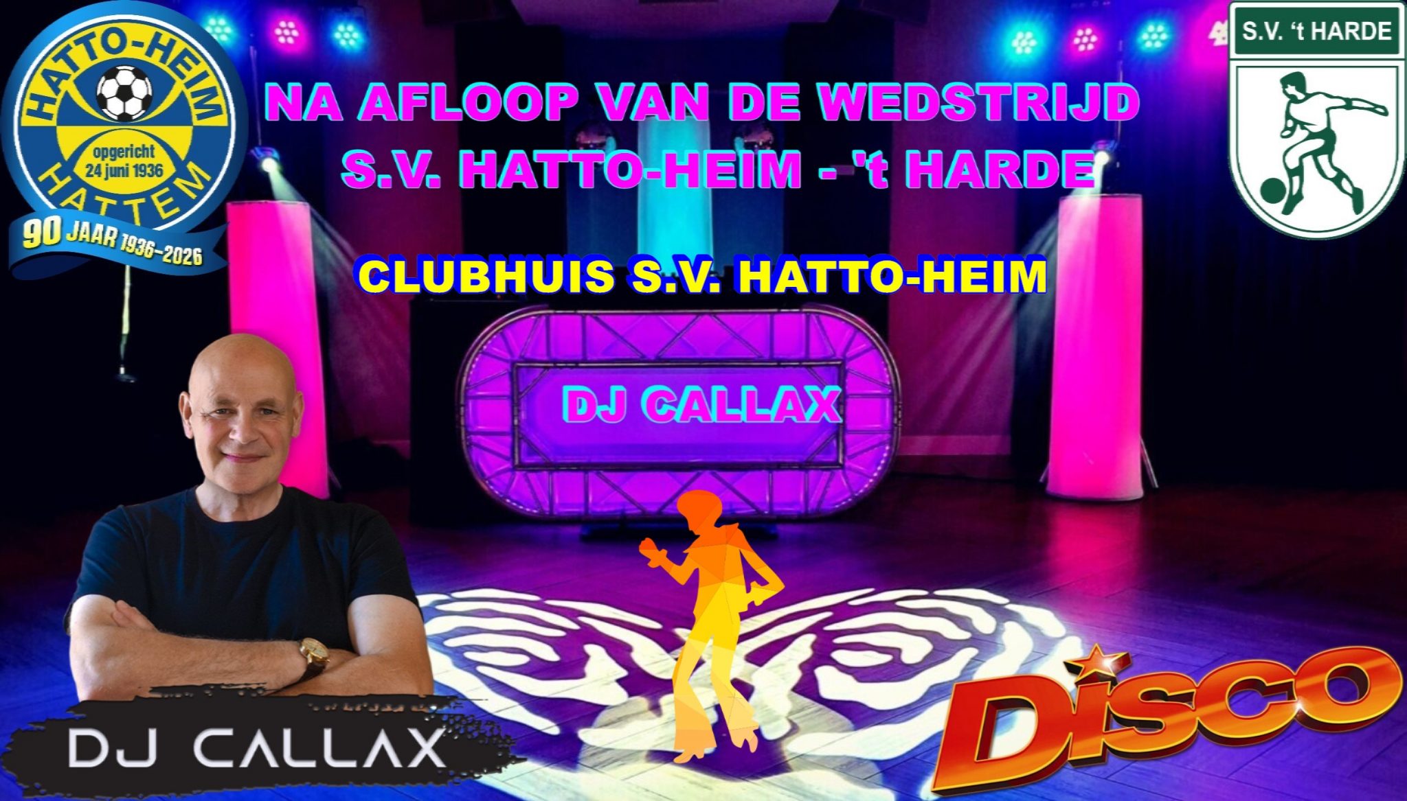 Agenda tip! 🎧 Gezellige derde helft met DJ CALLAX! 🎶