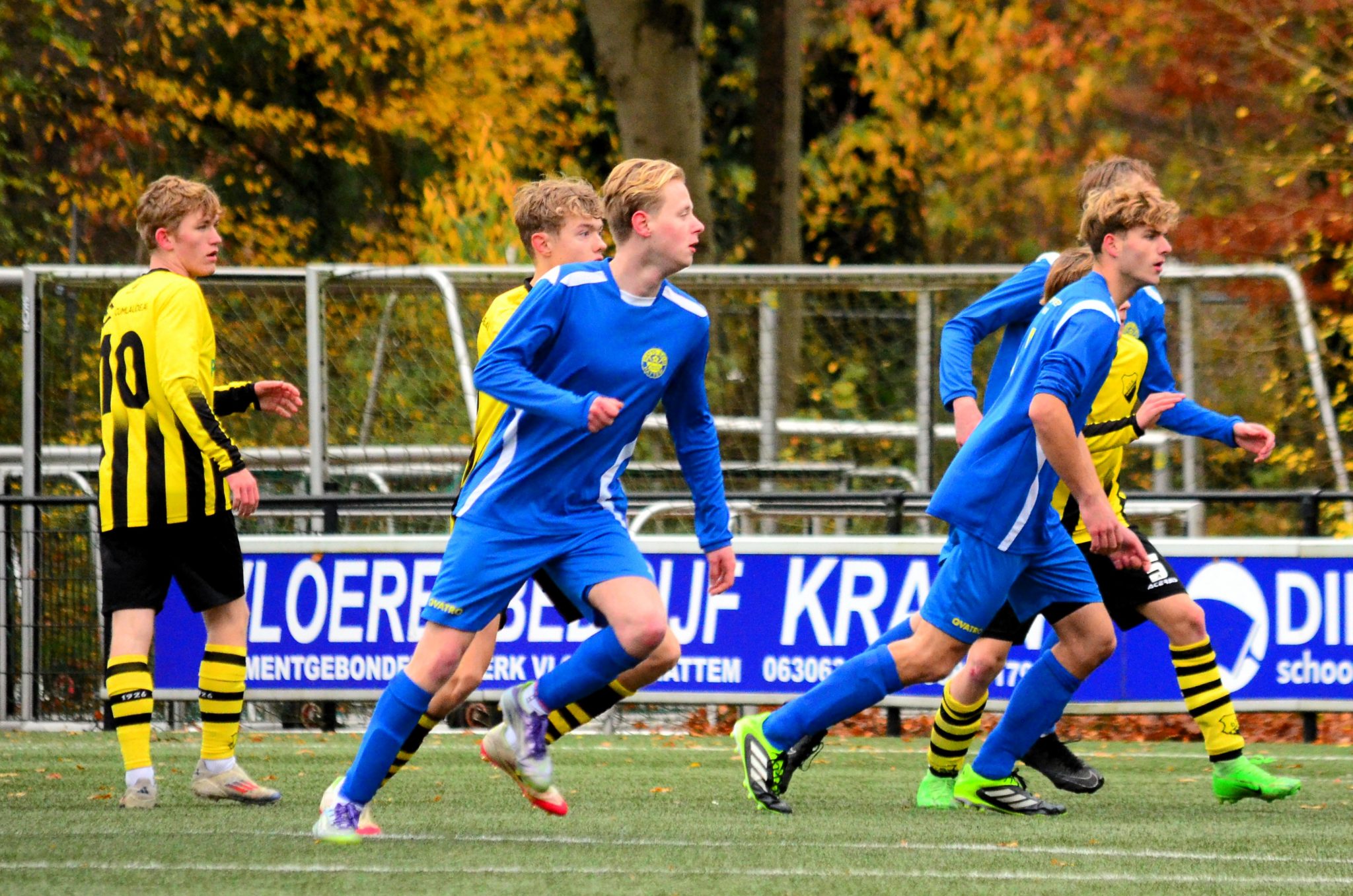 Hatto-Heim JO19-2 houdt koppositie vast na gelijkspel tegen DOS Kampen JO19-2