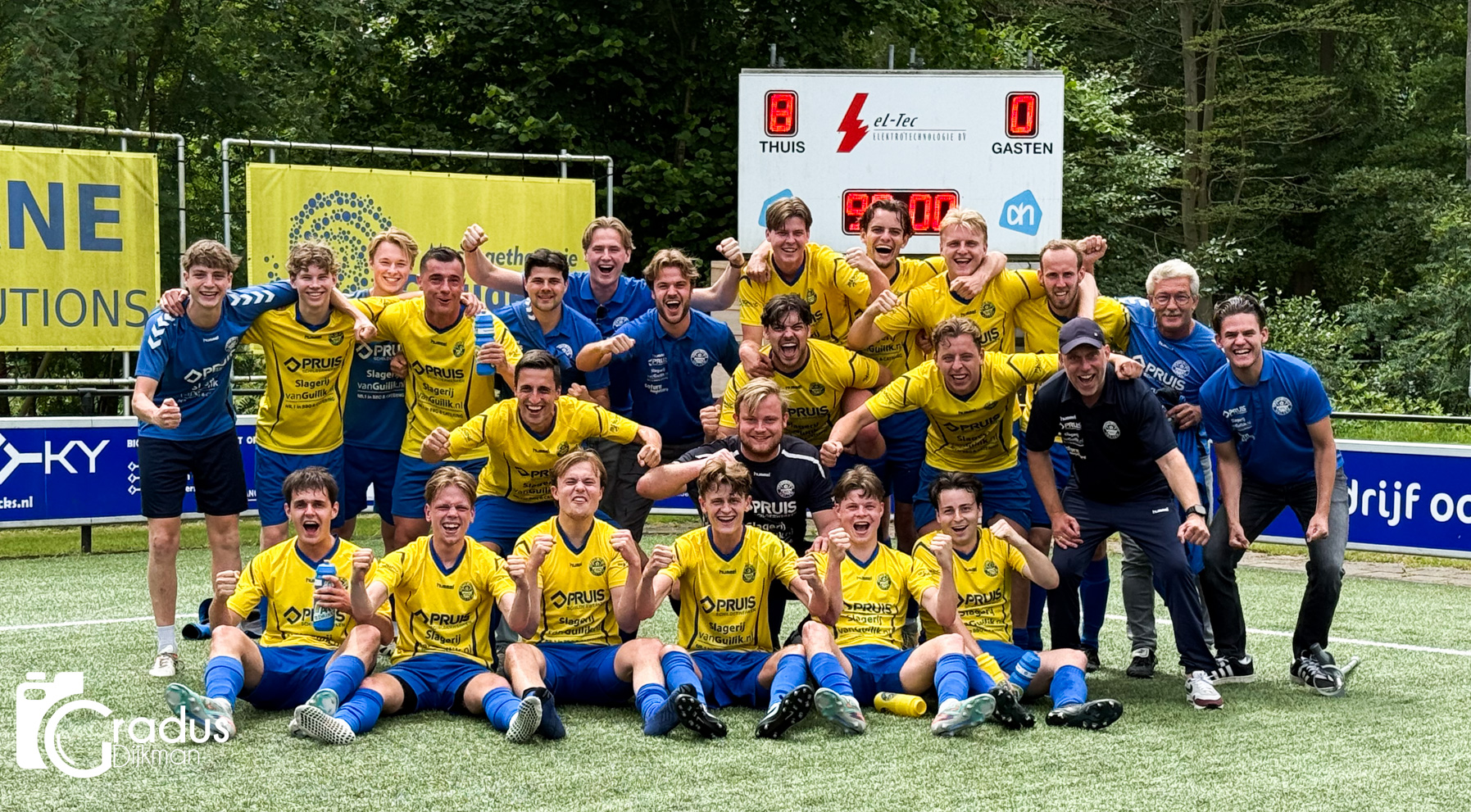 s.v. Hatto-Heim 2 dendert naar finale promotie eerste klasse na klinkende 8-0 overwinning
