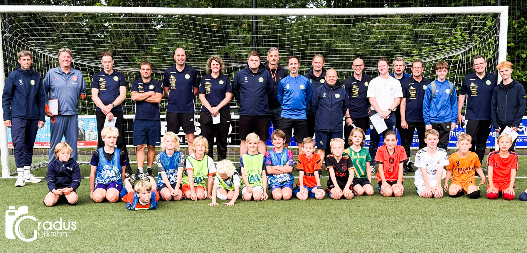 Jeugdtrainers s.v. Hatto-Heim starten met KNVB-cursus Rinus