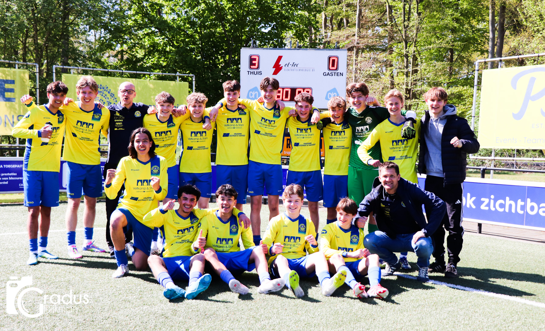 s.v. Hatto-Heim JO17-1 naar finale KNVB Beker na overtuigende zege