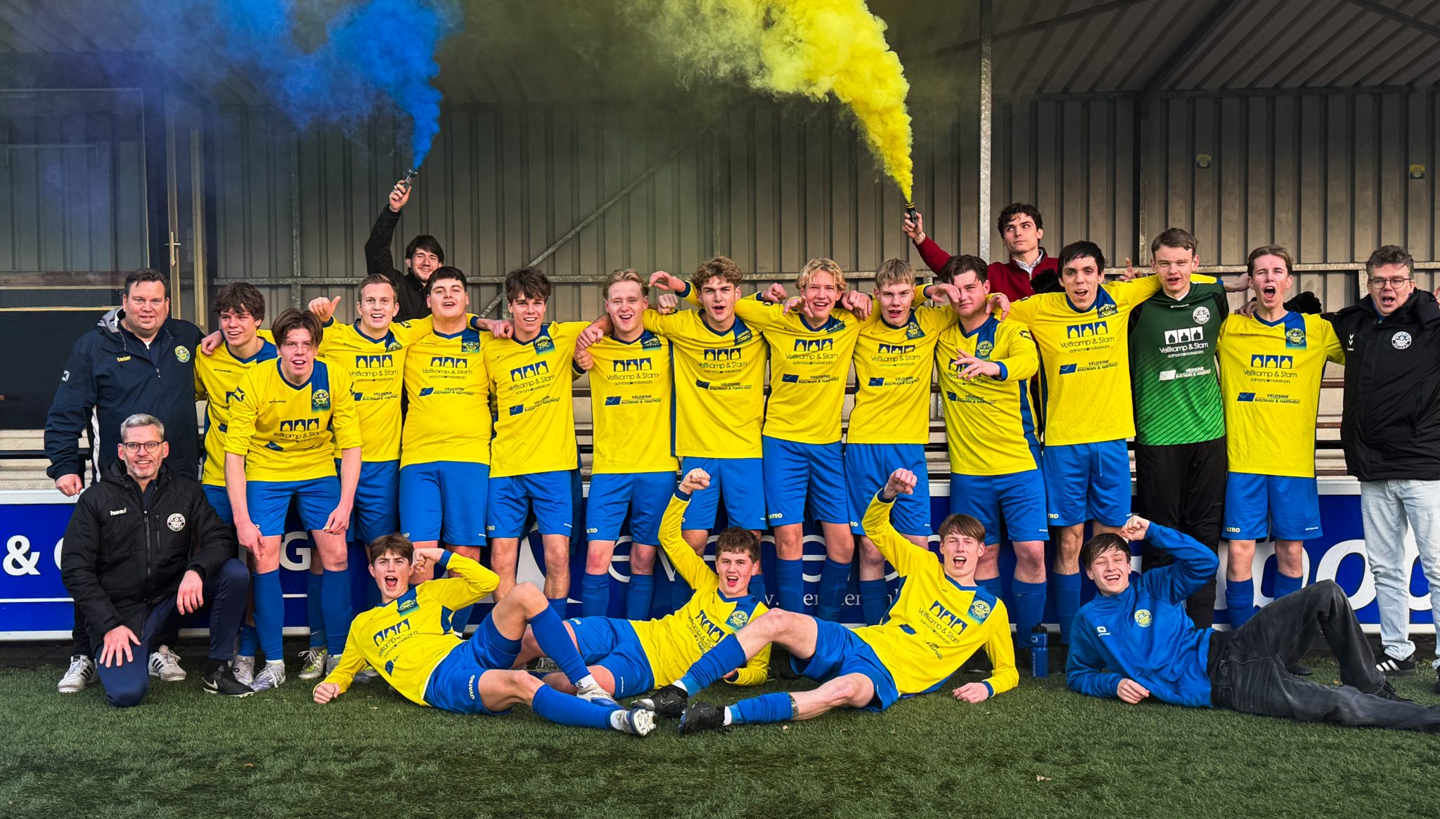 JO19-2 doet het weer: tweede fase ongeslagen kampioen