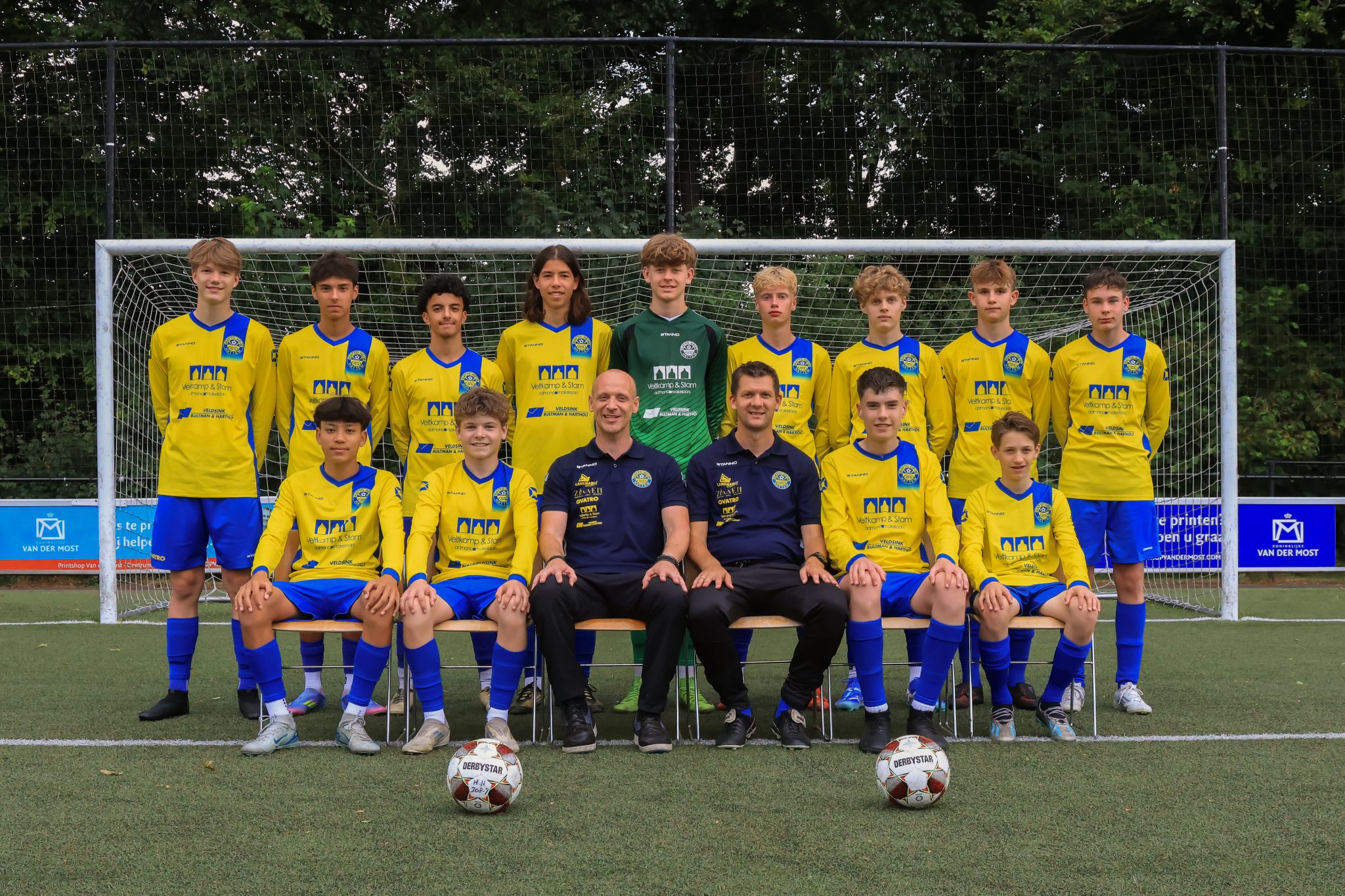 SV Hatto Heim JO17-1-Dos Kampen JO17-1