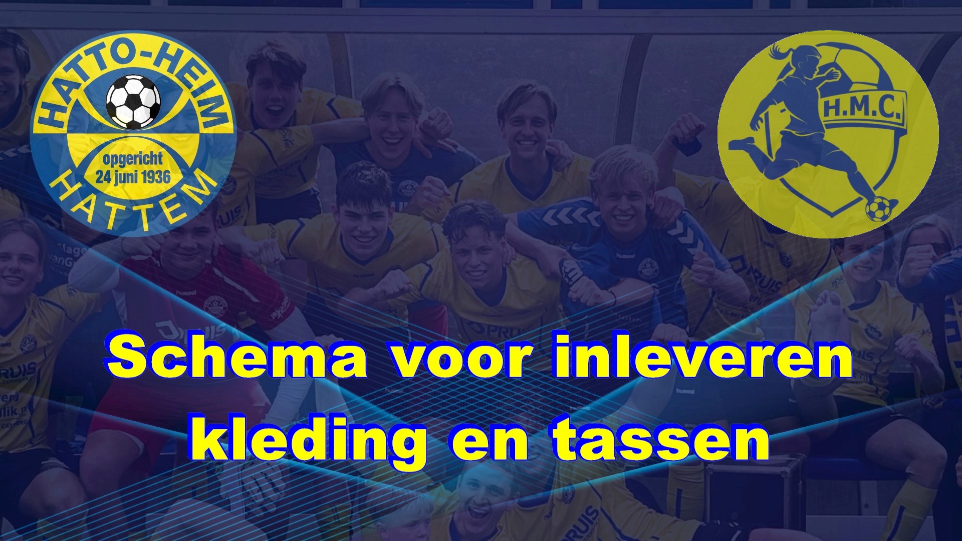 INLEVERMOMENT SPONSORKLEDING JEUGD SV HATTO-HEIM en HMC