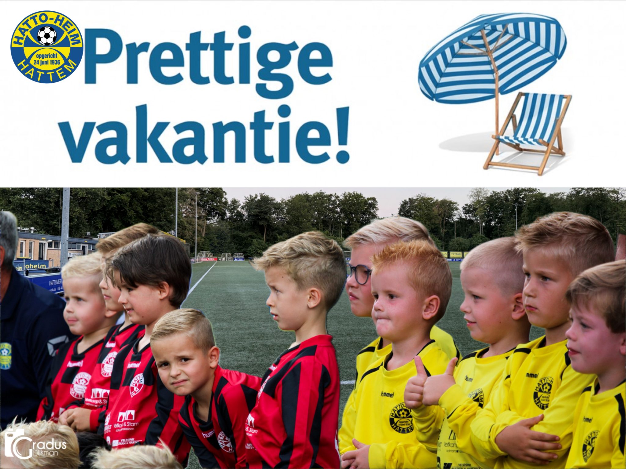 Fijne vakantie en Tot volgend seizoen!