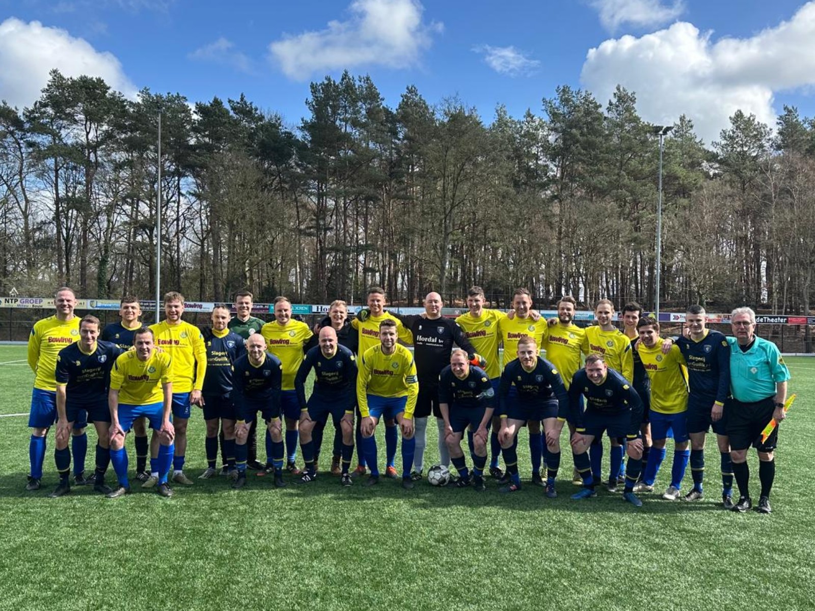 s.v. Hatto-Heim 5 en v.v.Hattem 4 delen gebroederlijk de punten