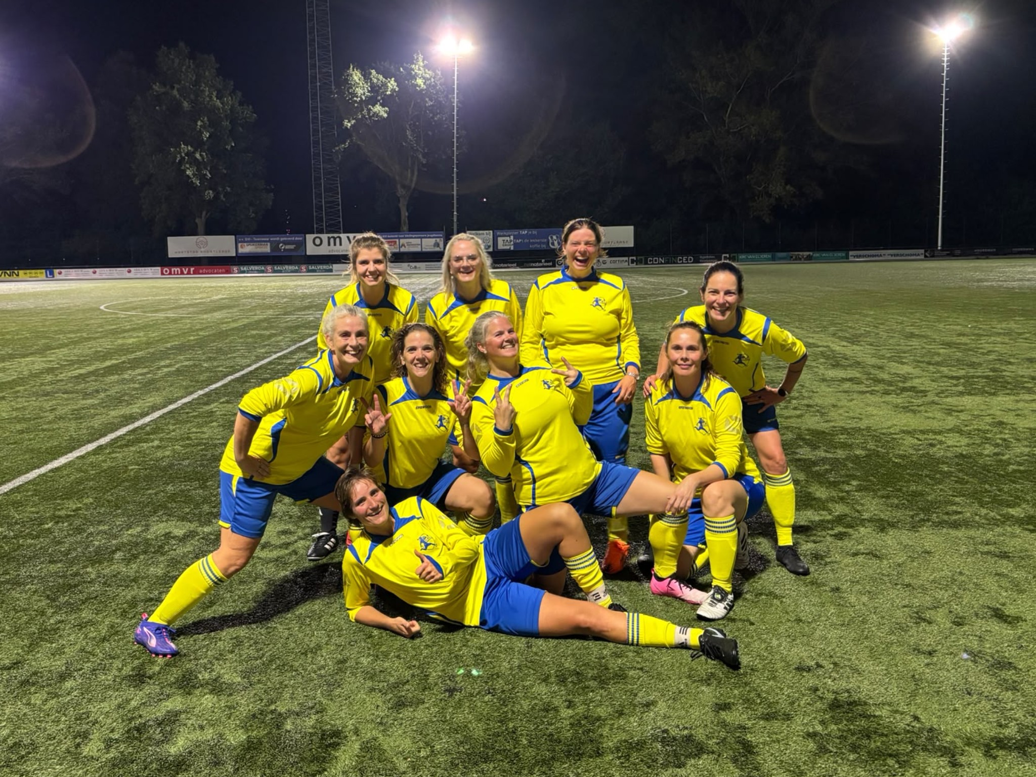 HMC Dames 35➕ knap tweede op gezellig toernooi bij SVI
