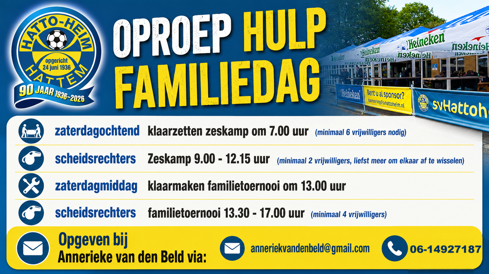 OPROEP HULP FAMILIEDAG