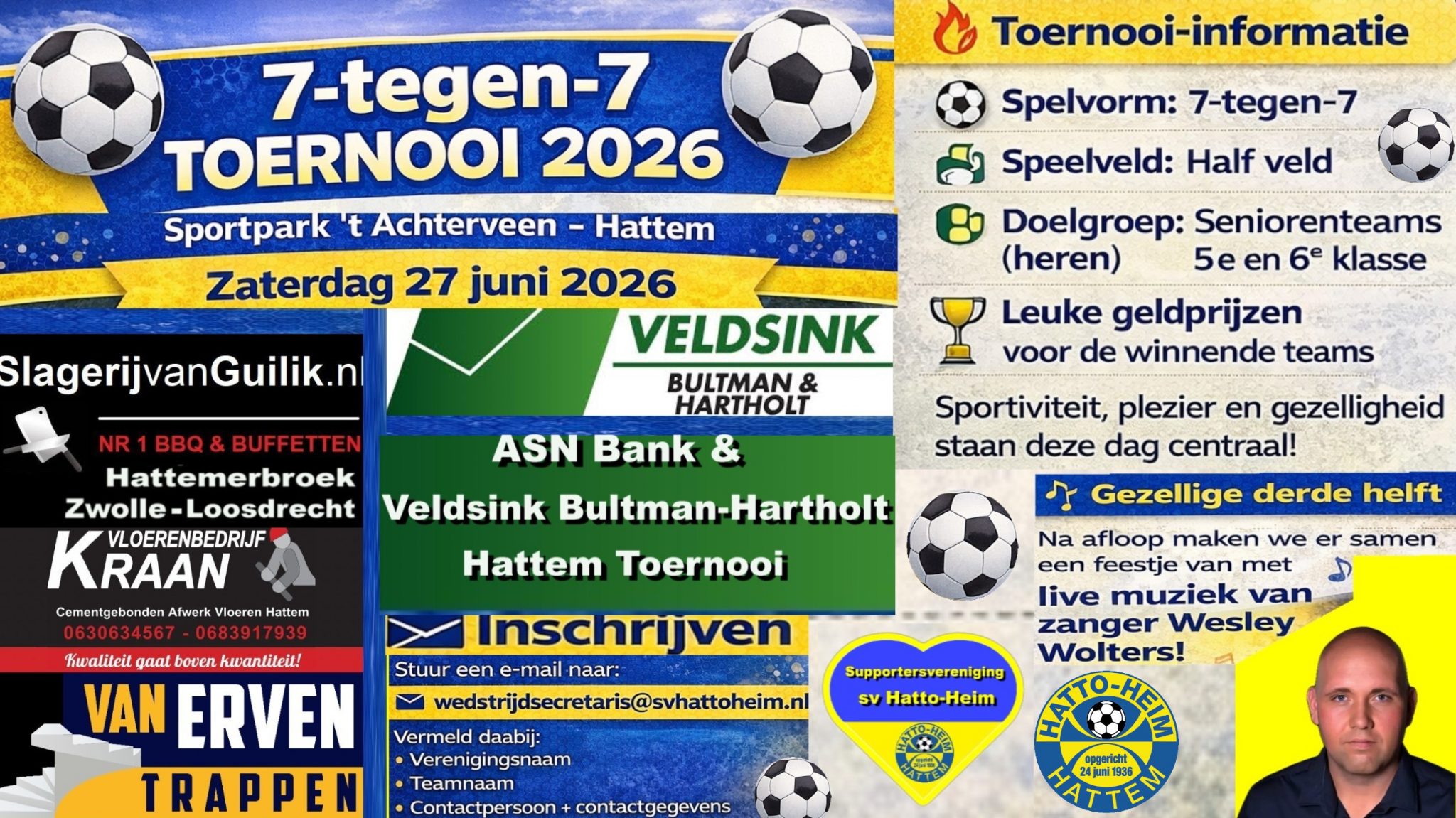 Tweede editie ASN Bank & Veldsink Bultman-Hartholt Hattem Toernooi