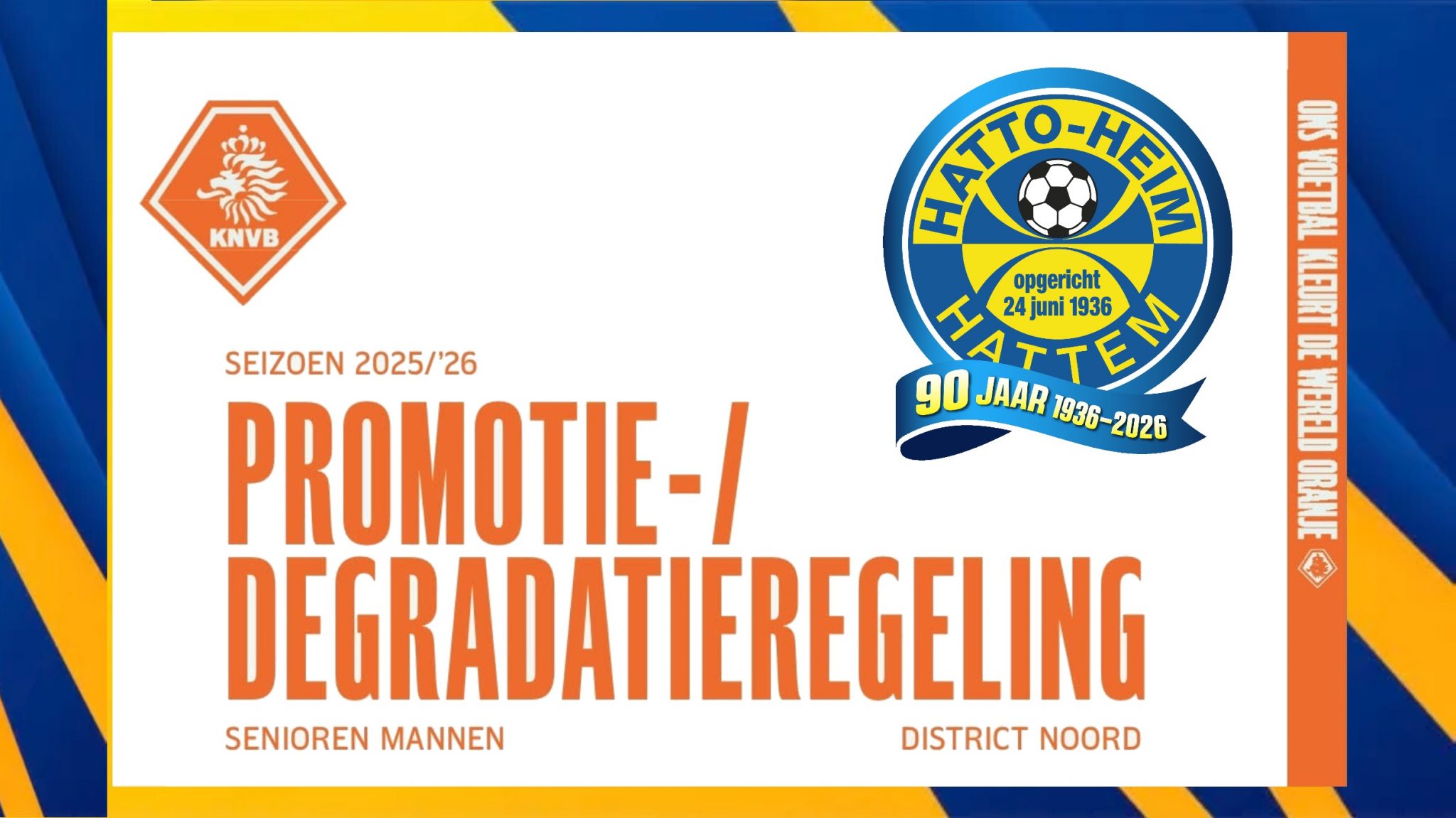 ​NACOMPETITIE 2E KLASSE – 3E KLASSEN ZATERDAG (OVERAL ENKELE WEDSTRIJDEN)