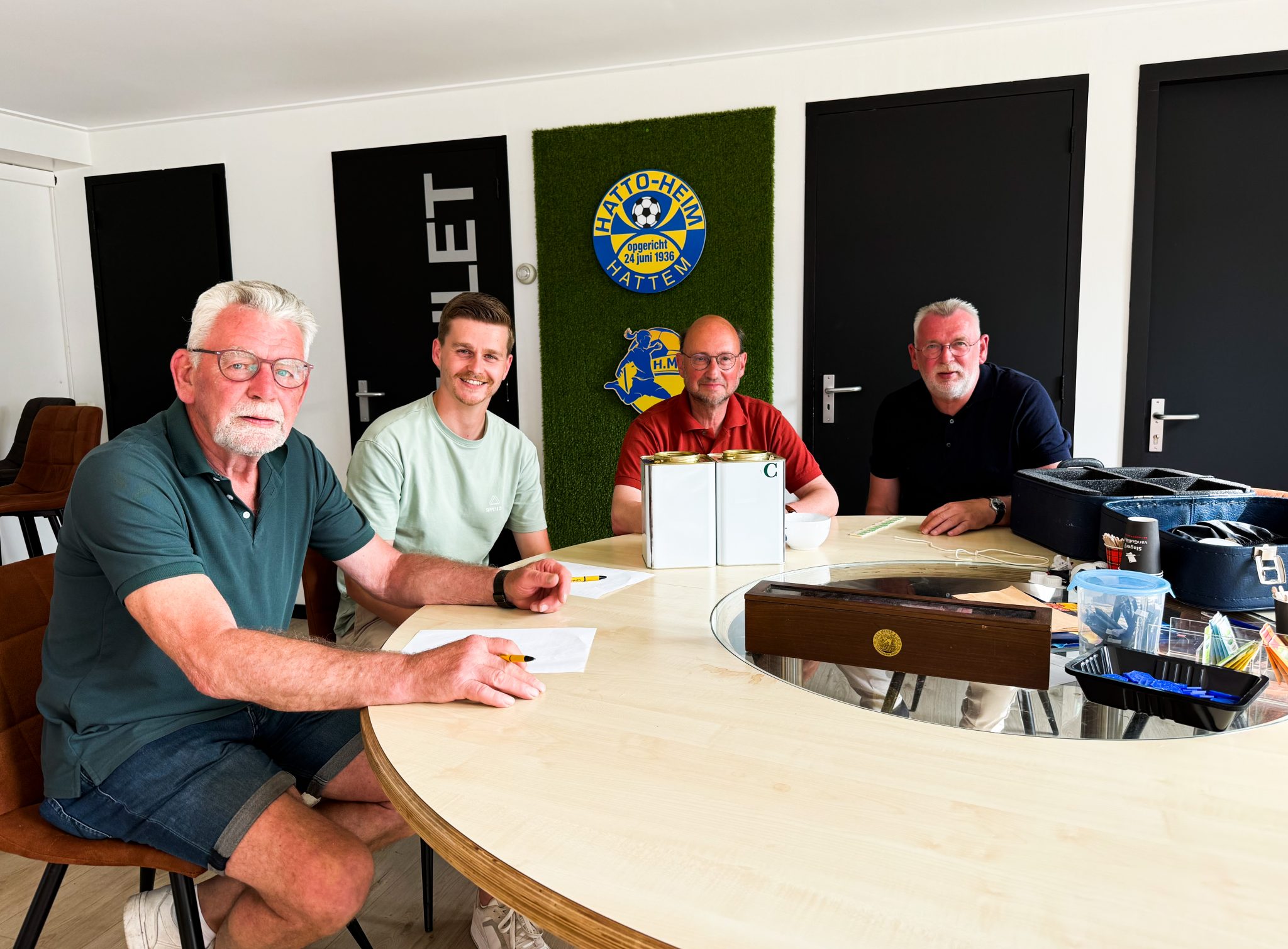 Uitslag verloting supportersclub s.v. Hatto-Heim