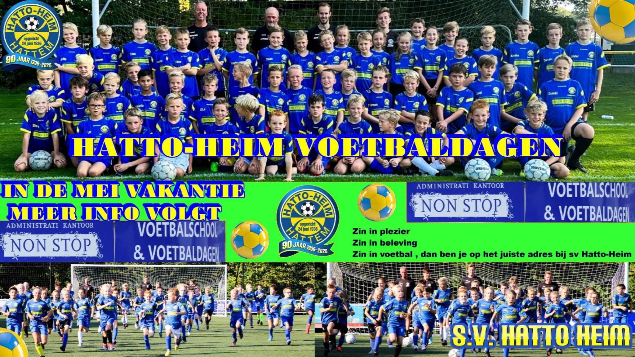 ⚽ s.v. Hatto-Heim / Administratiekantoor Non Stop – Voetbaldagen ⚽
